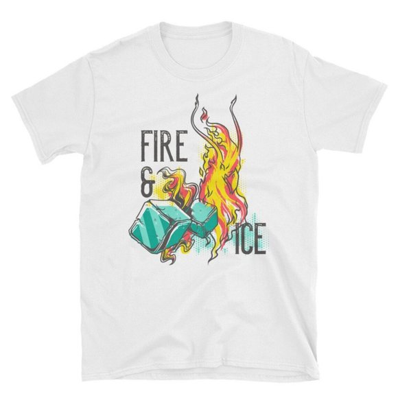 Fire and Ice Short-Sleeve Unisex T-Shirt - Picture 1 of 1
